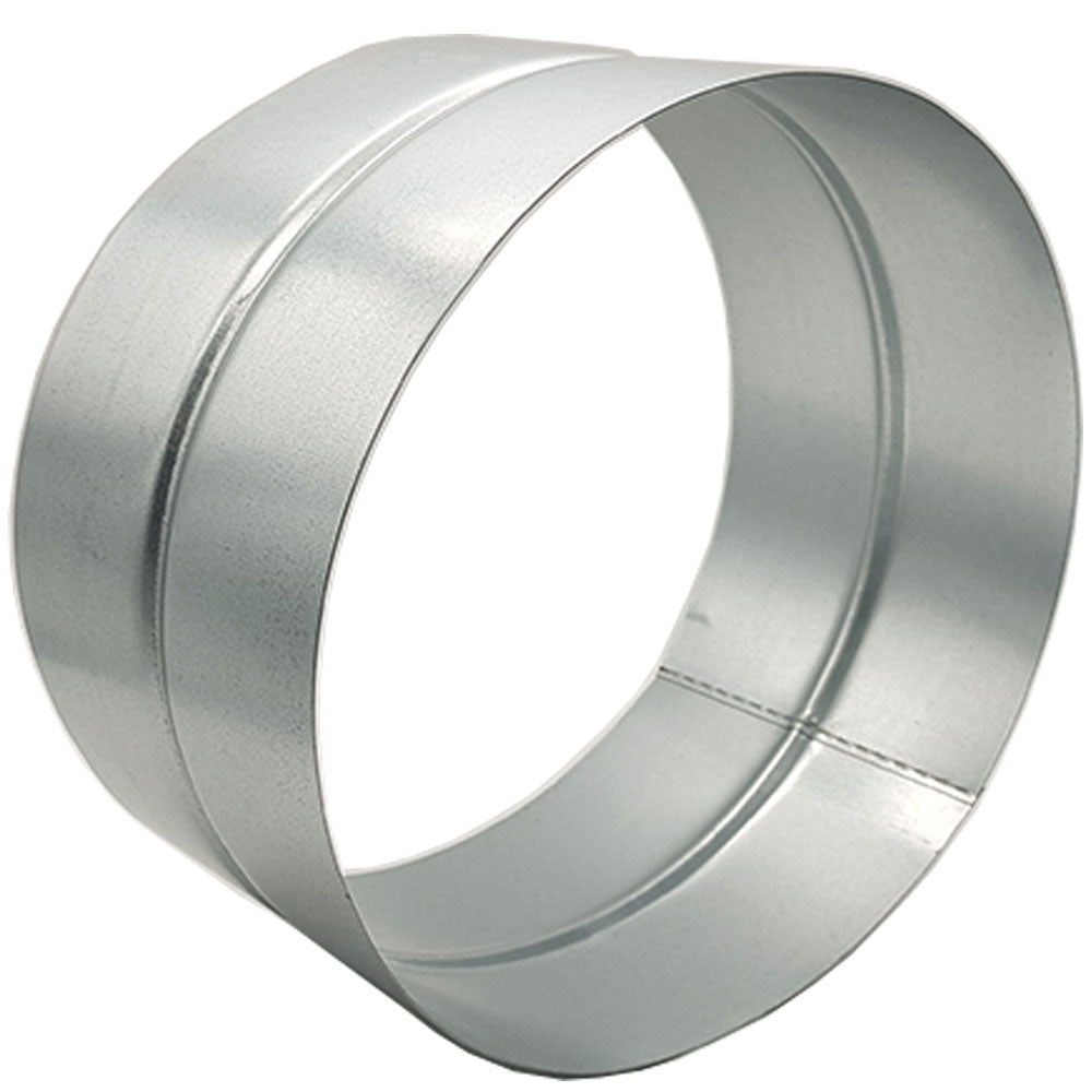 Galvanised Female Sleeve Connector for 250mm (10 Inch) Ducting Ventilation System