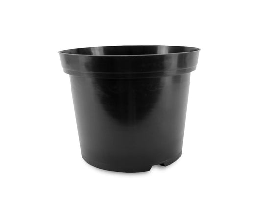 Robust 12L Round Plastic Plant Pots, Bulk Pallet of 540, Horticultural Grade