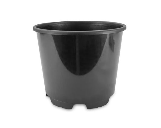 Heavy-Duty 15 Litre Round Plant Pot, 25cm, Pallet of 960 Units