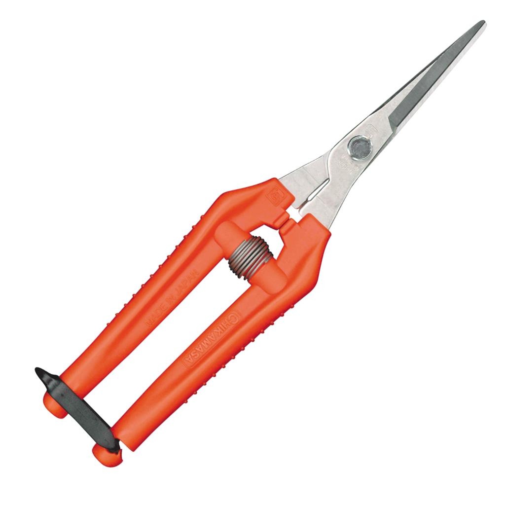 Chikamasa TP-530S Ultra-Light Ergonomic Pruners: Stainless Steel Blades for Precision Trimming