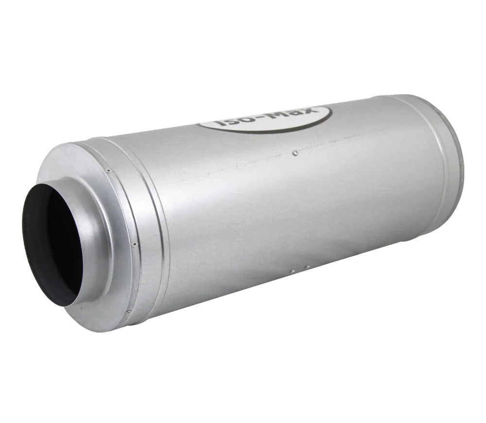 Isomax Acoustic AC Inline Fan 150mm (6-inch) 410m³/hr for Grow Rooms