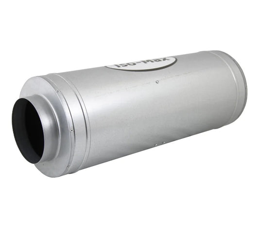 Isomax Acoustic AC Inline Fan 150mm (6-inch) 410m³/hr for Grow Rooms