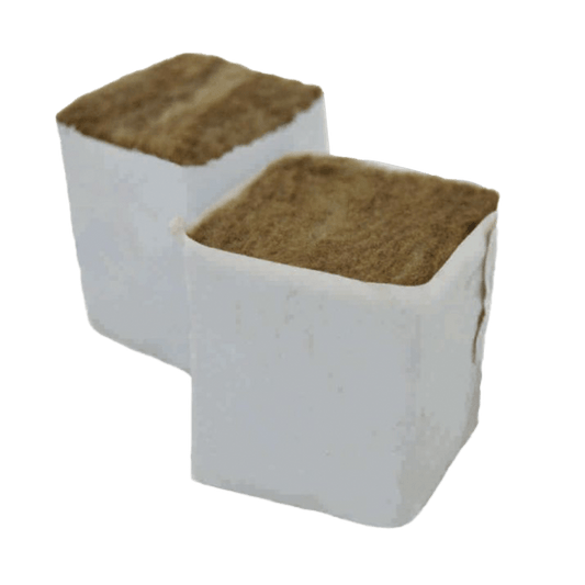 Agra Wool 4x4x4cm Hydroponic Growing Plugs - No Hole - 750 Pack