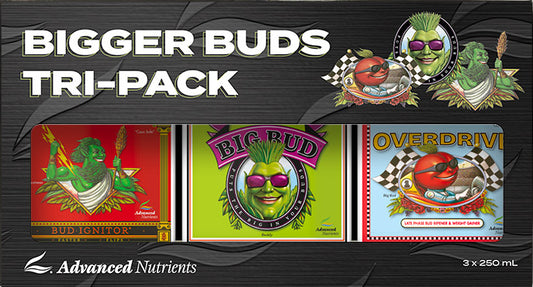 Advanced Nutrients Bigger Buds Tri-Pack 250ml for Peak Bloom Performance