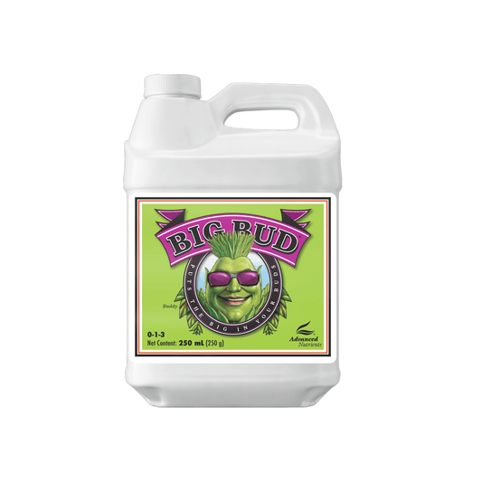 Advanced Nutrients Big Bud Liquid 250ml Bloom Booster for Enhanced Yields