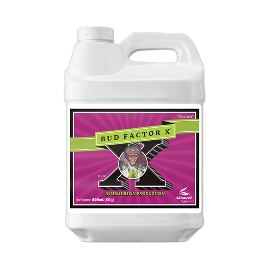 Advanced Nutrients Bud Factor X 500ml Biostimulant for Enhanced Crystal-Packed Buds