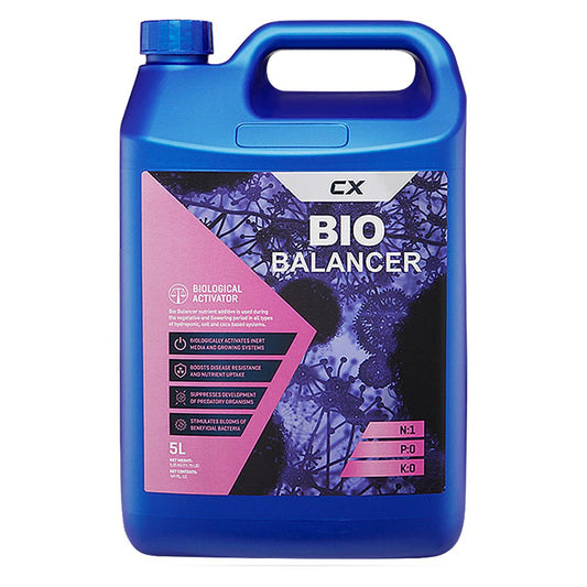 CX Bio Balancer Advanced Hydroponic Plant Nutrient Activator 5L for Enhanced Growth