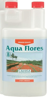 Canna Aqua Flores 1L Hydroponic Plant Flowering Nutrient for Recirculating Systems