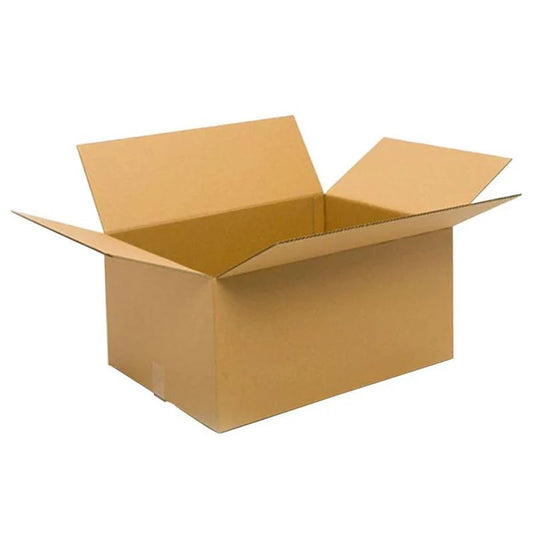 Durable Single Walled Cardboard Soil Box - Securely Transport 2x 50L Bags