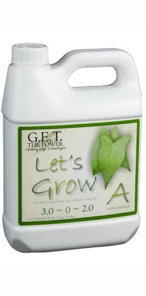 GET Let's Grow A 1L Hydroponic Nutrient Solution for Robust Plant Growth