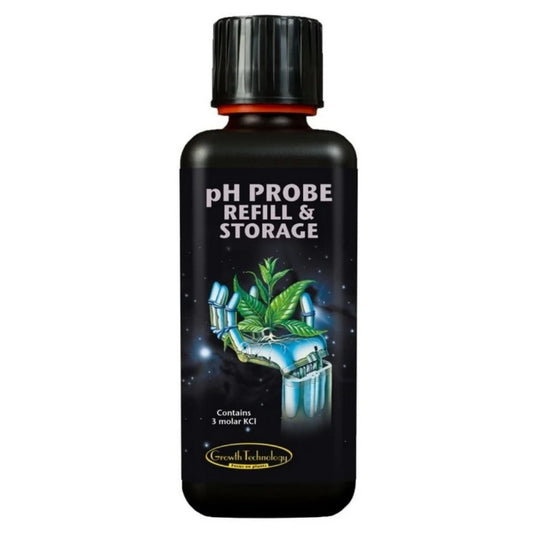 Growth Technology pH Probe Refill & Storage Solution 300ml for Accuracy