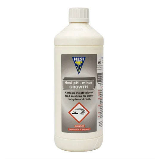 Hesi pH Minus 59% 1L Growth Phase Nutrient Solution pH Down Regulator