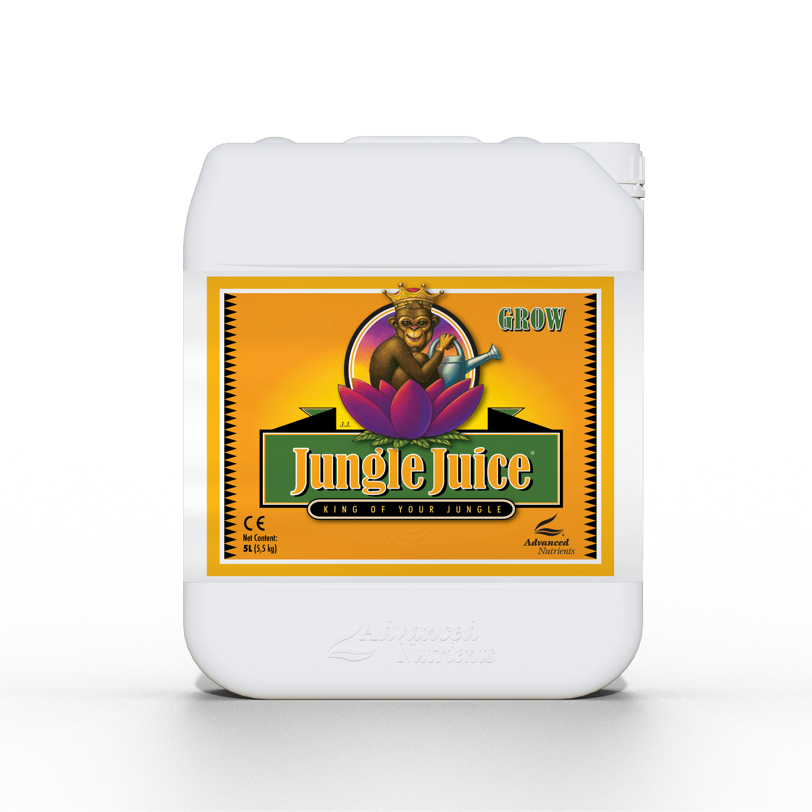 Jungle Juice Grow 5L Hydroponic Base Nutrient for Vigorous Plant Vegetation
