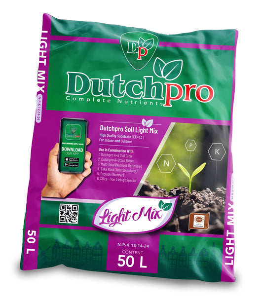 Dutchpro Soil Light Mix 50L Premium Perlite Hydroponic Growing Media Substrate