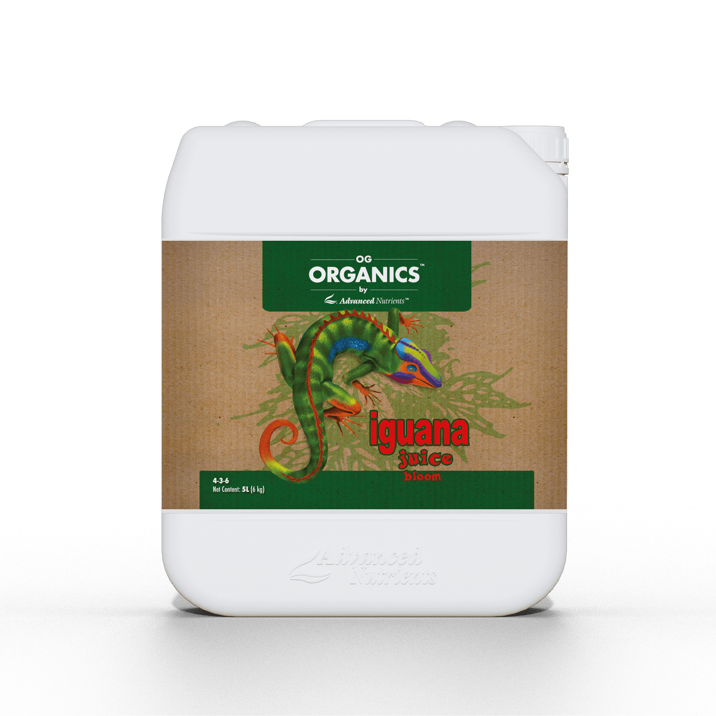 Advanced Nutrients OG Organics Iguana Juice Bloom 5L Organic Liquid Fertiliser