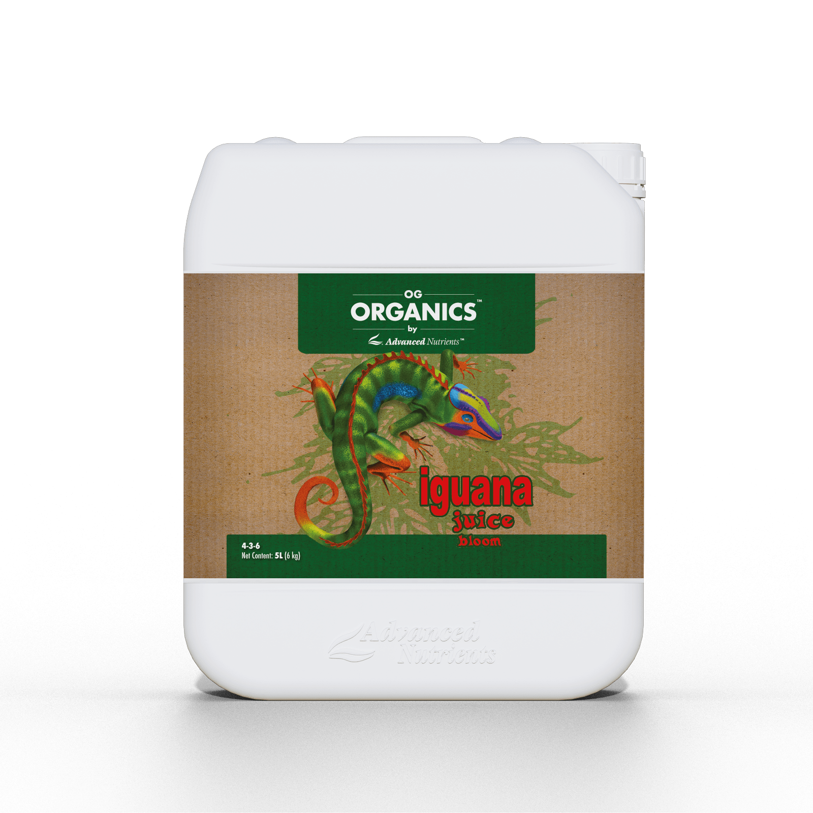 Advanced Nutrients OG Organics Iguana Juice Bloom 5L Organic Liquid Fertiliser