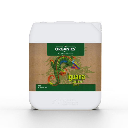 Advanced Nutrients OG Organics Iguana Juice Grow 5L Plant Nutrient Solution