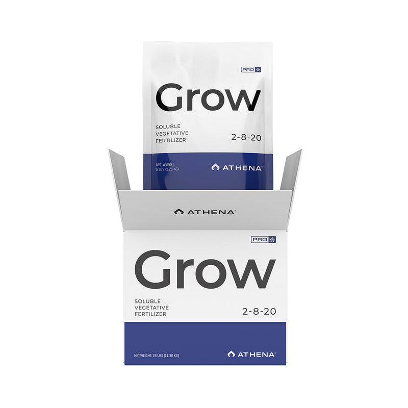 Athena Pro Grow Soluble Hydroponic Plant Fertiliser 11.37kg Box Vegetative Growth
