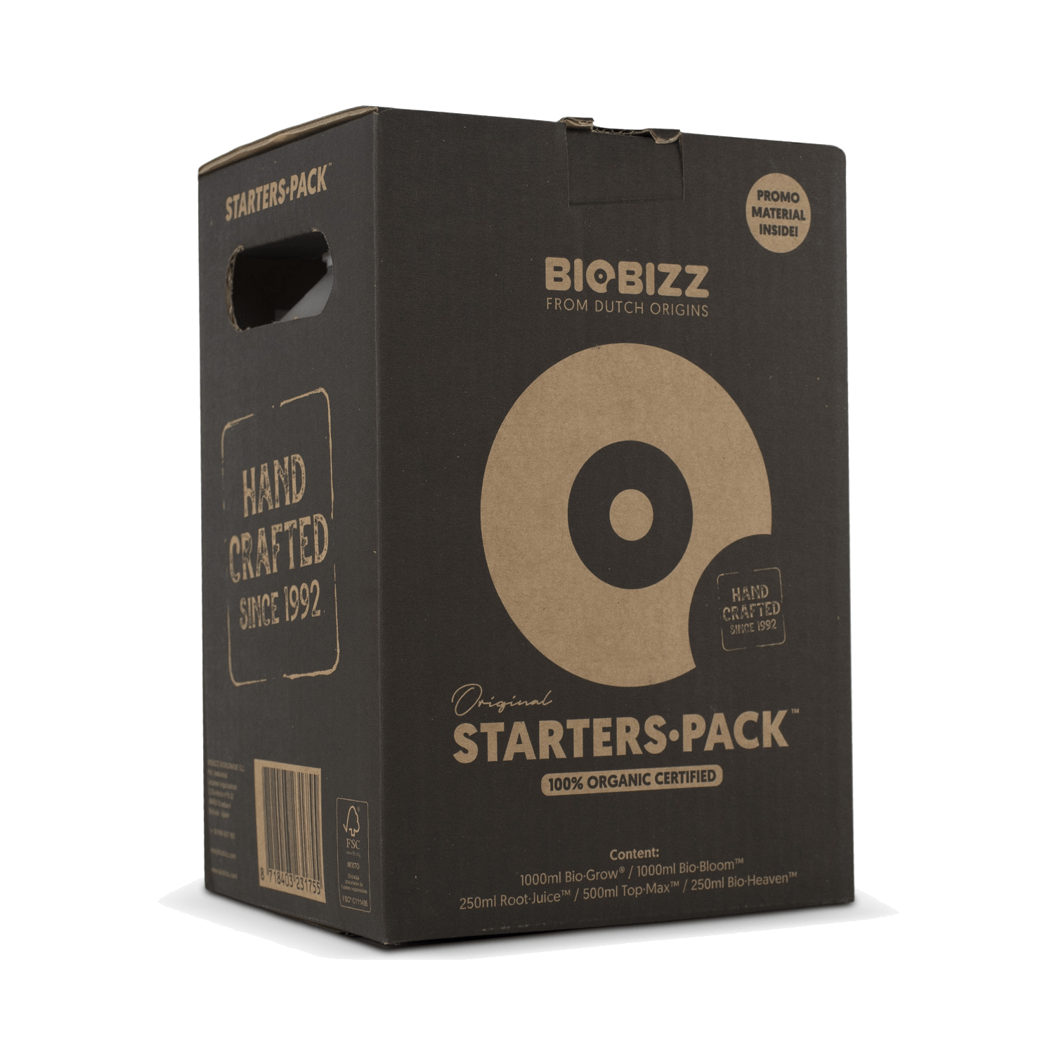 Biobizz Organic Nutrient Starter Pack: Essential Plant Growth & Bloom Kit
