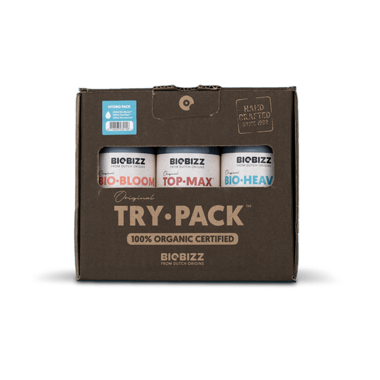 Biobizz Try-Pack Hydro Organic Fertiliser Kit for Hydroponic Systems