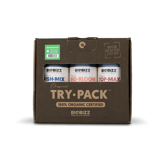 Biobizz Outdoor Try-Pack: Essential Organic Fertiliser Kit for Garden Plants