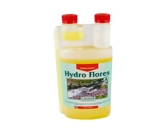 Canna Hydro Flores 1L Hard Water Professional Hydroponic Flowering Nutrient Solution