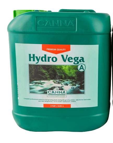 CANNA Hydro Vega Professional Plant Growth Nutrient Solution 5L for Inert Systems