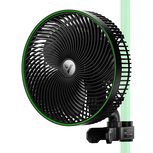 VIVOSUN AeroWave E9 EC Motor Clip-on Fan Auto Oscillation Grow Tent Air Circulator