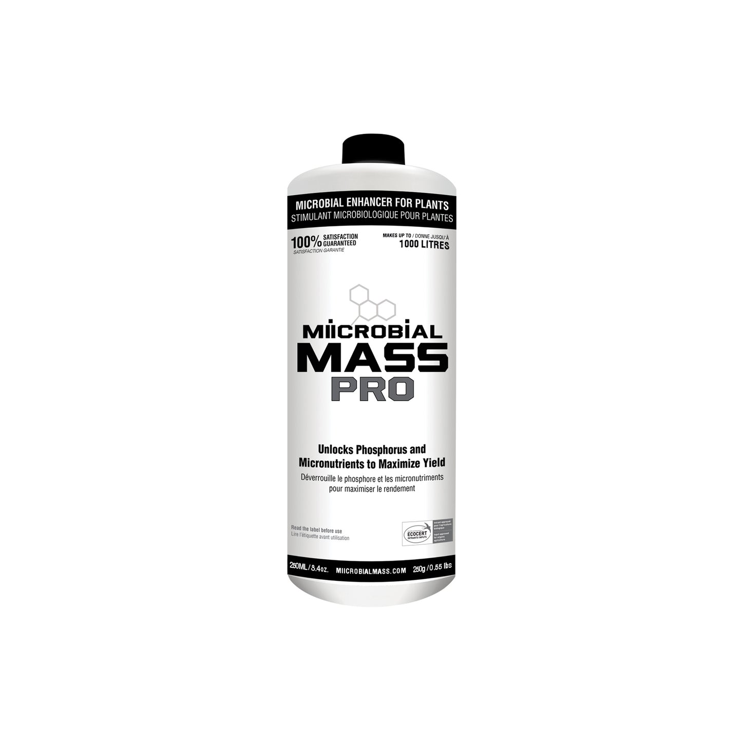MIIM HORT Miicrobial Mass Pro 250ml: Organic Plant Microbial Enhancer for Enhanced Yield