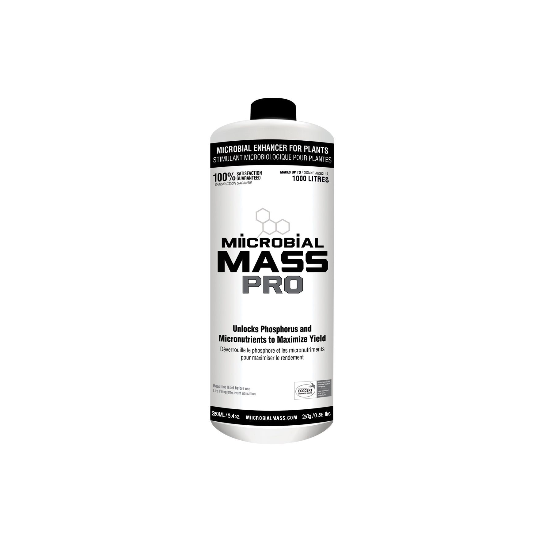 MIIM HORT Miicrobial Mass Pro 125ml: Advanced Plant Root Development Microbe Solution