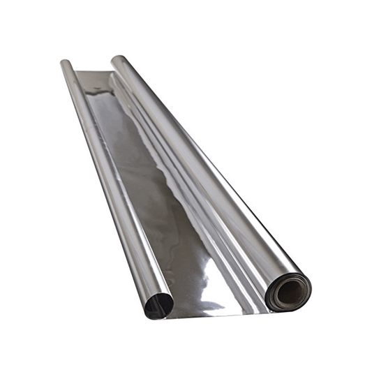 Heavy Duty Mylar Reflective Sheeting 10m x 1.25m 120mu - Ultra Silver Hydroponics