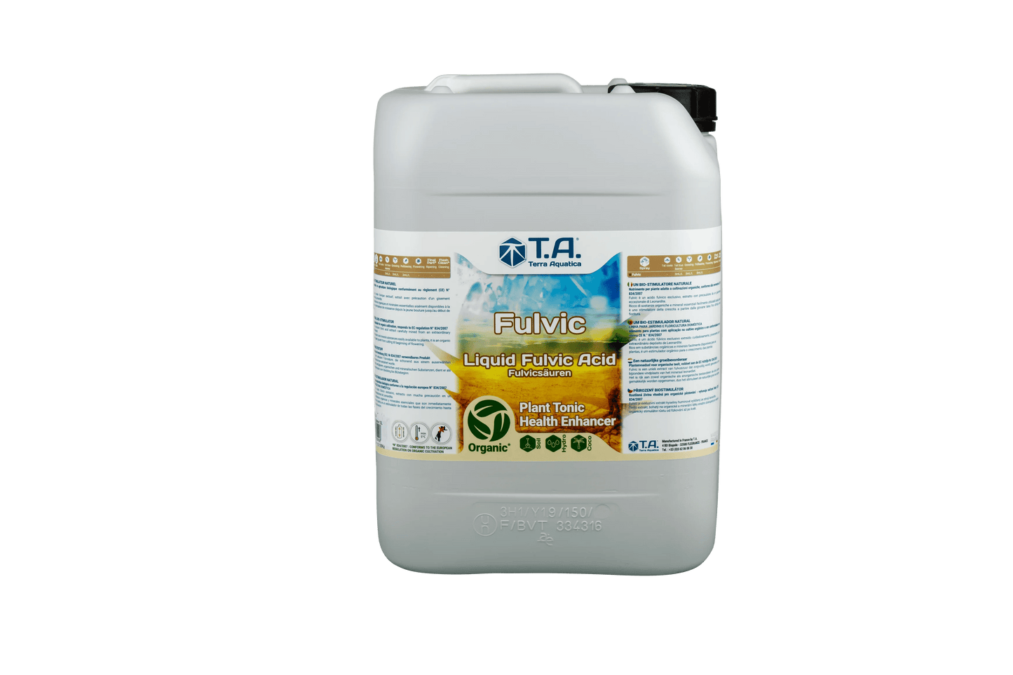 Terra Aquatica Fulvic 10L Diamond Nectar Plant Growth Enhancer Nutrient Additive