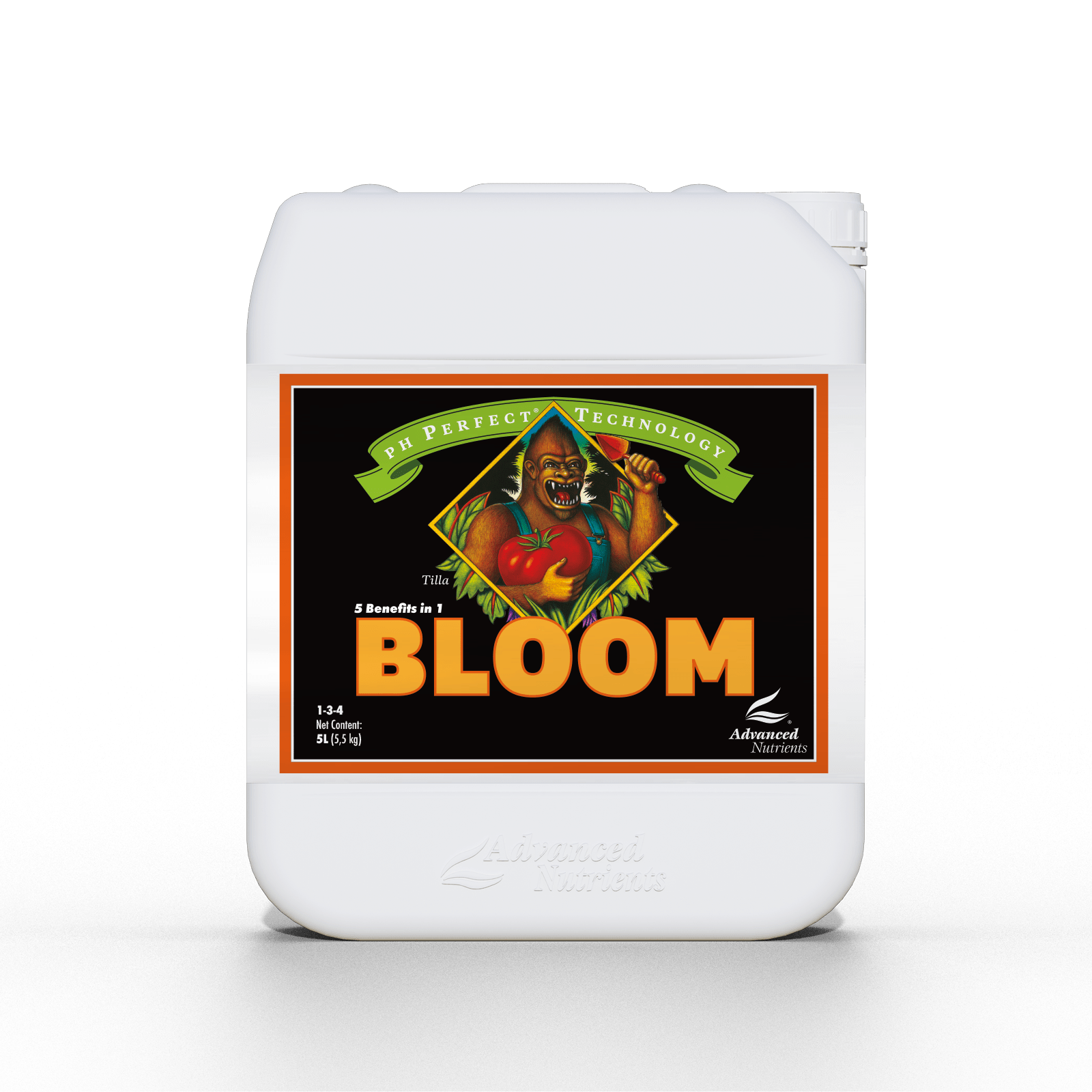Advanced Nutrients pH Perfect Bloom 5L Hydroponic Nutrient Formula for Flowering Stage