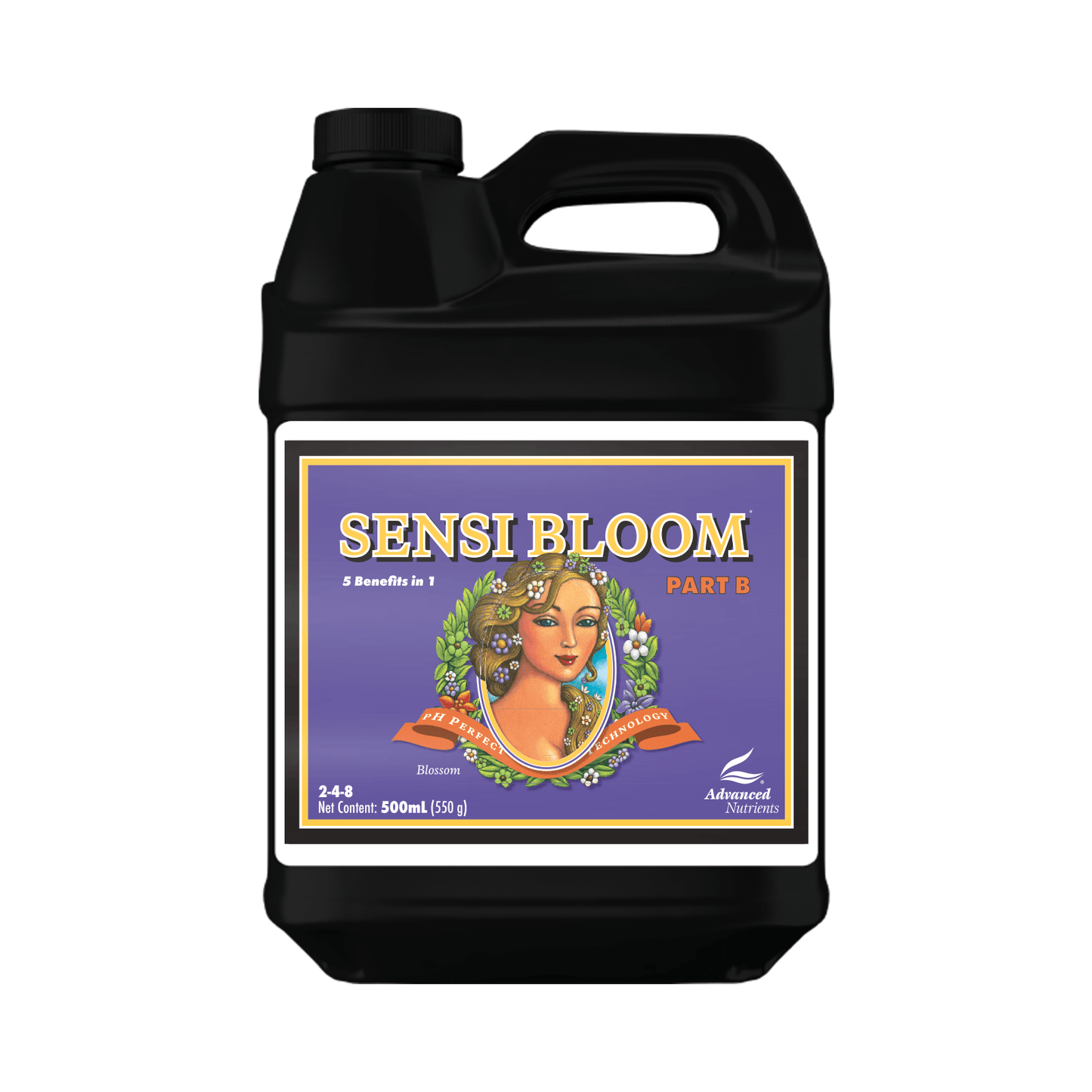 Advanced Nutrients pH Perfect Sensi Bloom Part B 500ml Hydroponic Flowering Nutrient