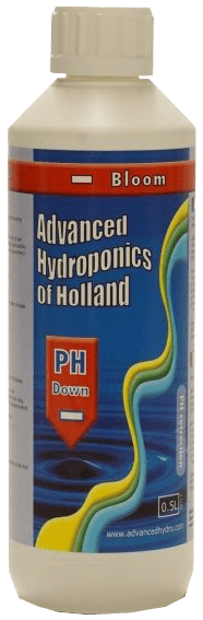 Advanced Hydroponics pH Down Bloom 500ml Liquid Acidity Regulator for Flowering