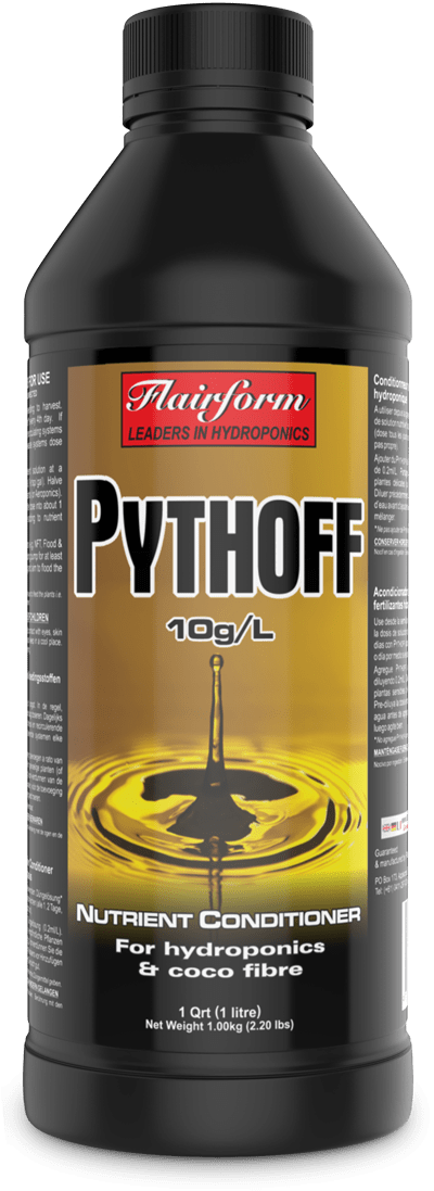 PythOff 1L Hydroponic Nutrient Conditioner for Root Health & System Maintenance