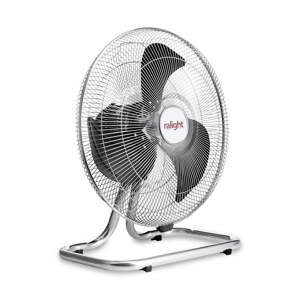 Ralight 12-inch 3-Blade Floor Fan: Powerful Air Circulation for Small Spaces