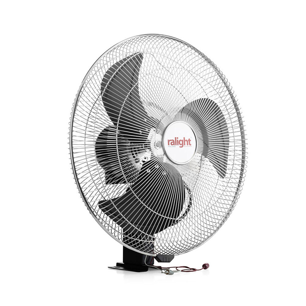 Ralight 20-inch Industrial Wall-Mounted Fan with 3 Blades, 3-Speed Adjustable