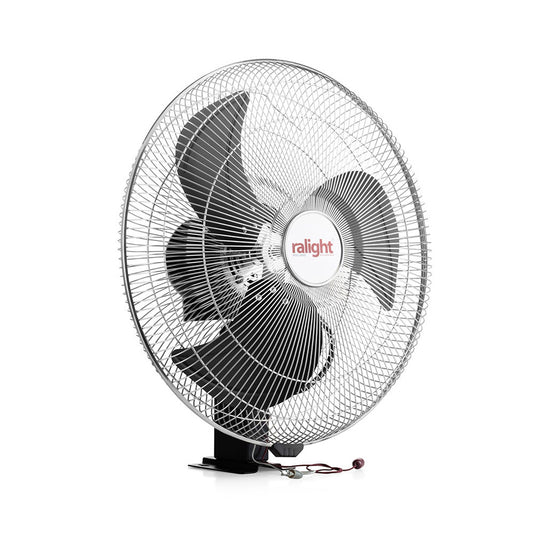 Ralight 20-inch Industrial Wall-Mounted Fan with 3 Blades, 3-Speed Adjustable