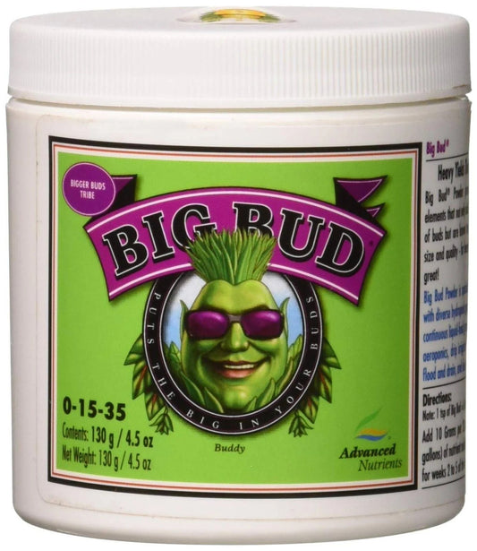 Advanced Nutrients Big Bud Powder 130g Powerful Bloom Enhancer for Plants