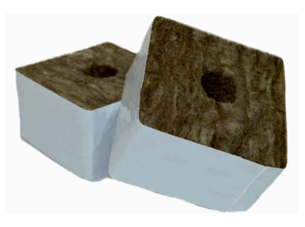 Horticultural Rockwool Growing Blocks 10x10x6.5cm Propagation Starters Case 120