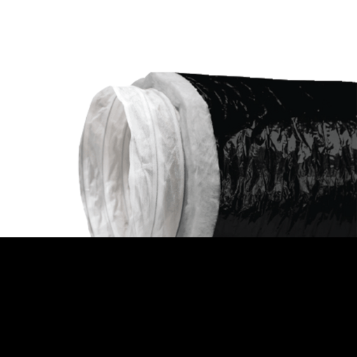 WhispAIR 254mm Super Silent Insulated Ducting 10m for Superior Noise Reduction