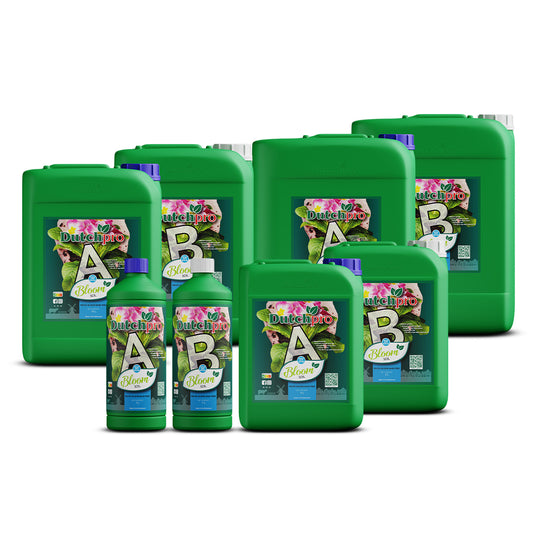 Dutchpro A+B Soil Soft Water Bloom Nutrient System for Enhanced Yields