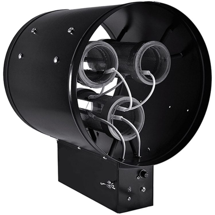 AromOzone AZ312 12-inch Duct Cold Cathode Ozone Generator Odour Eliminator