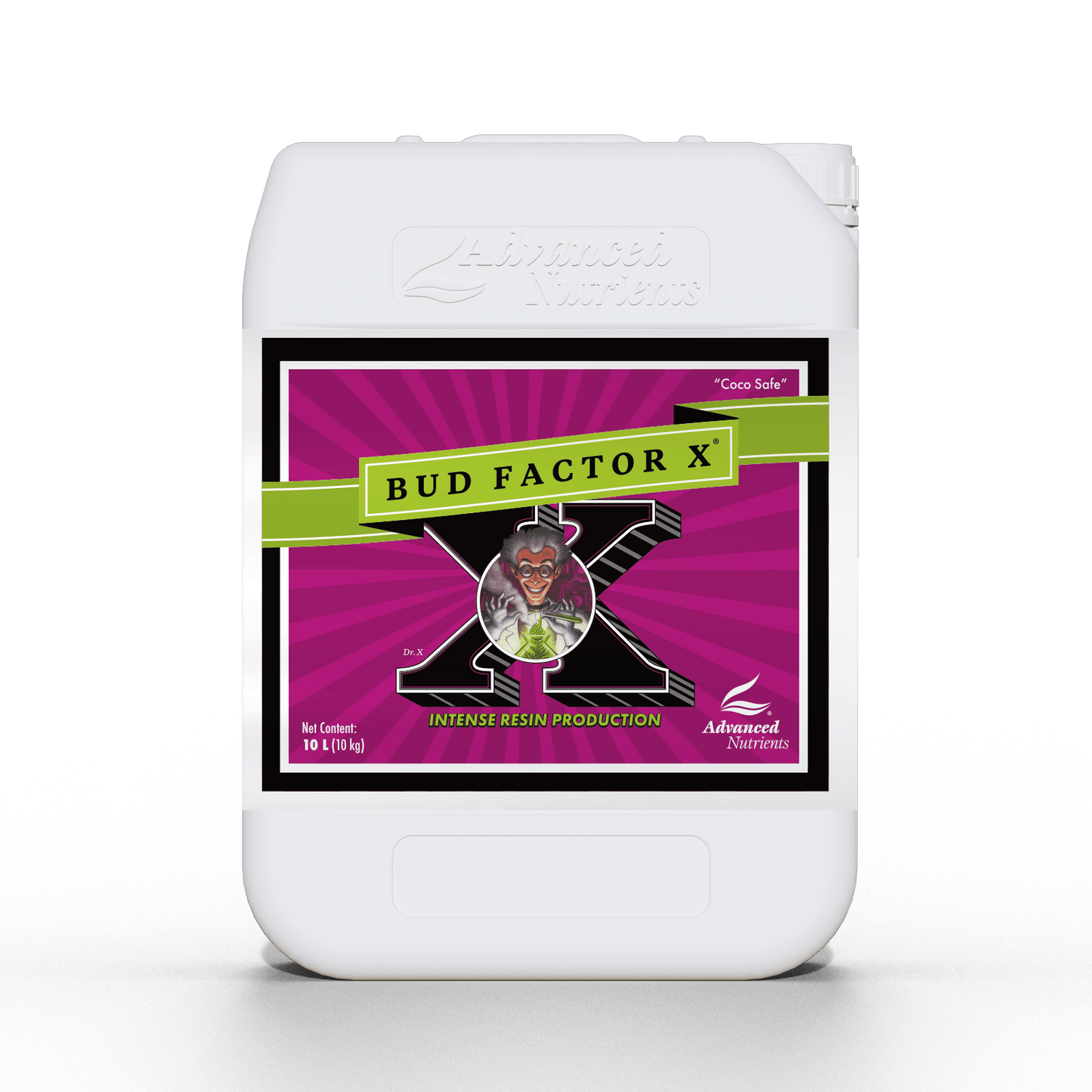 Advanced Nutrients Bud Factor X 10L Biostimulant for Enhanced Crystal Production