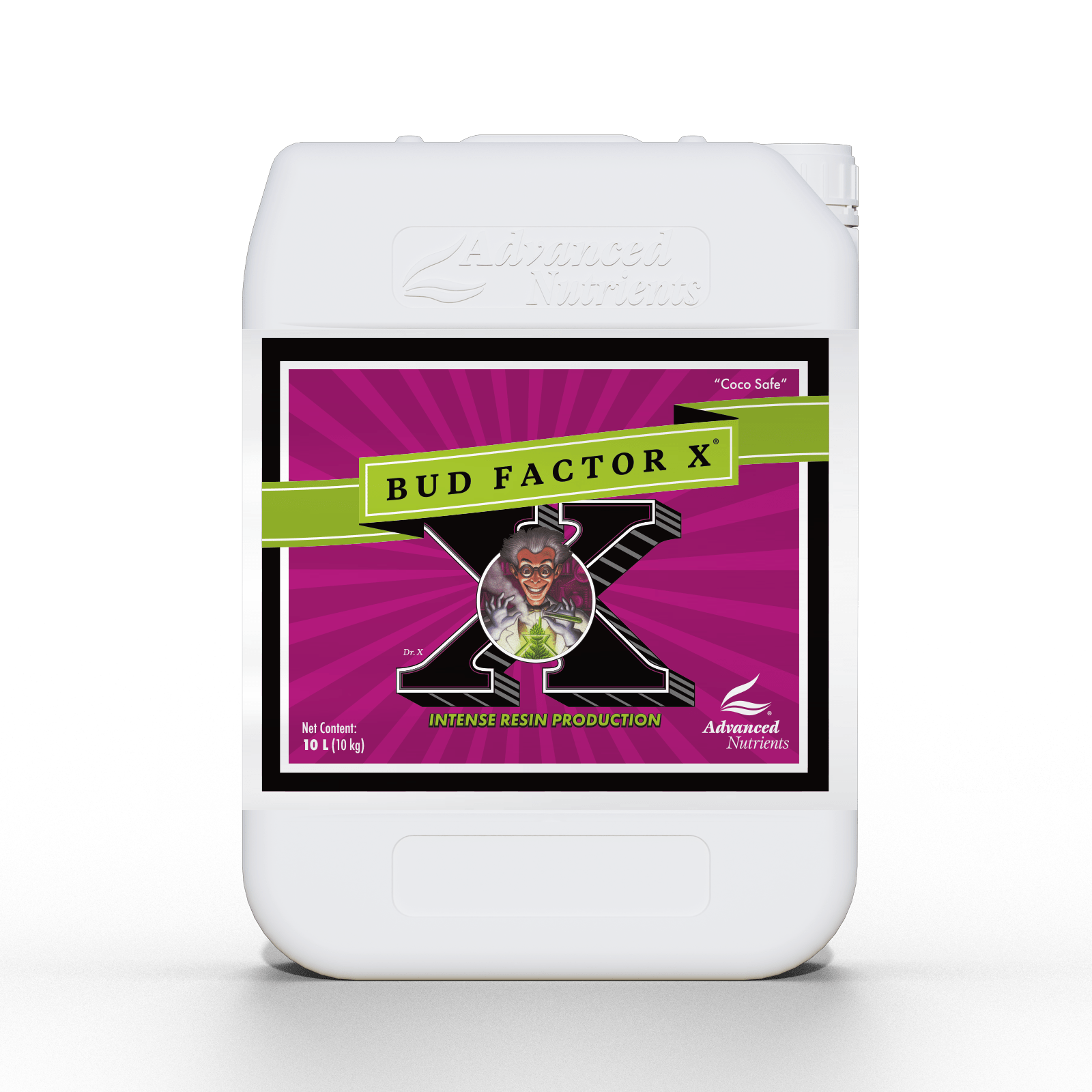 Advanced Nutrients Bud Factor X 10L Biostimulant for Enhanced Crystal Production