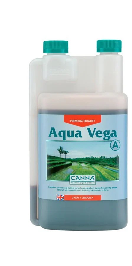 CANNA Aqua Vega 1L A Hydroponic Nutrient for Optimal Growth & Root Development