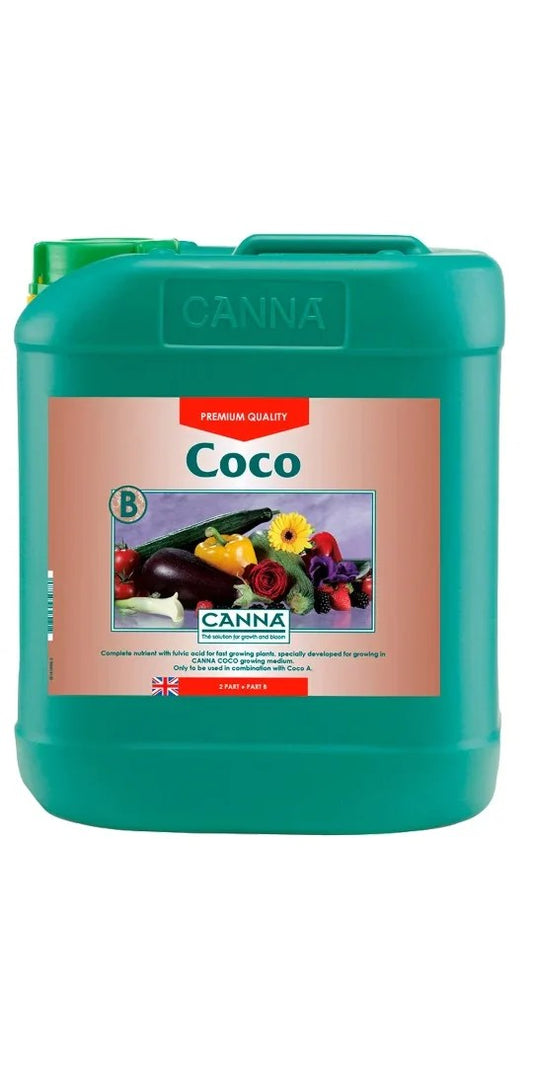 CANNA Coco 5L A+B Professional Nutrient Solution for Hydroponic Coco Substrates