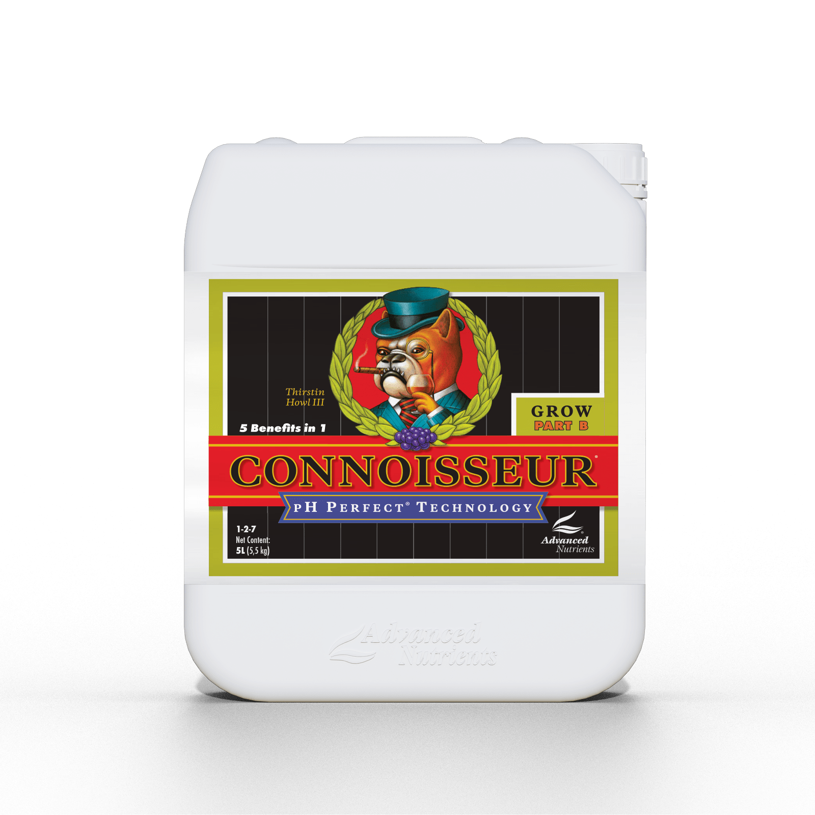 Advanced Nutrients pH Perfect Connoisseur Grow B 5L Premium Hydroponic Nutrient