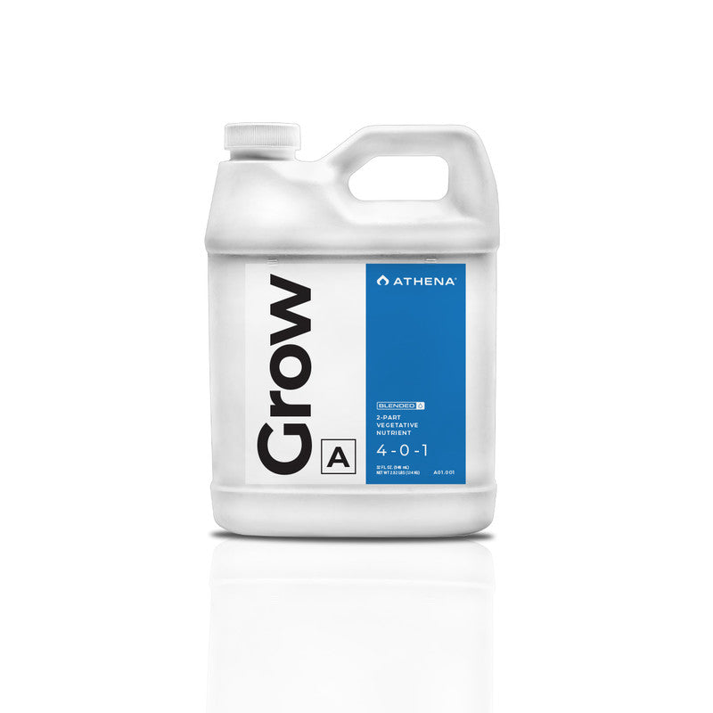 Athena Grow A 0.94L Liquid Nutrient for Vigorous Vegetative Plant Growth